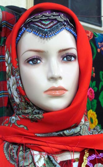 خرید اینترنتی روسری ترکمن