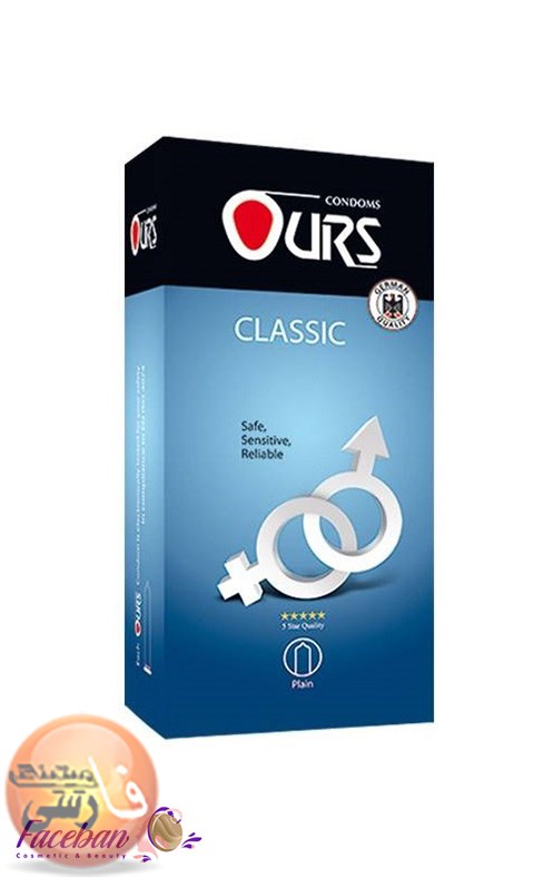 کاندوم ساده اورز OURS مدل Classic بسته 12 عددي کاندوم اورز کاندوم ساده اورز کاندوم اورس Classic Ours Condom