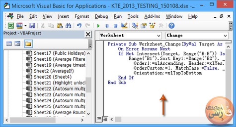 روش-مرتب-شدن-خودکار-Auto-Sort-رکورد-ها-در-Excel