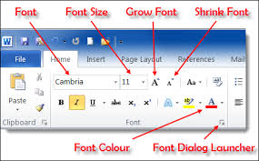 با-استفاده-از-تب-Clip-Board--می-توان-در-سند-خود-عمل-کپی-و-چسباندن-و-برش-استفاده-کرد-و-با-استفاده-از-ابزار-Format-Painter--می-توان-هر-استایل-یا-شکلی-که-یک-متن-تب-Font-فونت