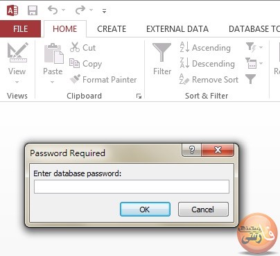 نحوه-رمز-گذاشتن-بر-روی-پایگاه-داده-اکسس-یا-فایل-Access