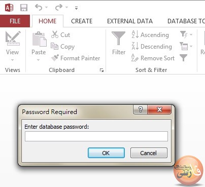 آموزش-گذاشتن-پسورد-یا-Set-کردن-رمز-بر-روی-فایل-اکسس-Access-نحوه-رمز-گذاشتن-بر-روی-پایگاه-داده-اکسس-یا-فایل-Access