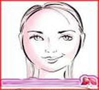 آیا فرم صورتتان گرد است-amoozesh arayesh-هدف از این مطلب آموزش آرایش برای نرمال کردن صورت های گرد است-Sorat gerd-برای این افراد باید آرایش به نحوی باشد که حالت صورت را از گرد بوده خارج و کشیده، لاغر و بیضی شکل کند.