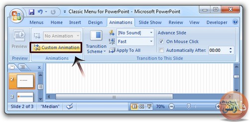 آموزش-گزینه-های-تب-Animations-در-نرم-افزار-پاور-پوینت-منوی-Animations-منوی-Preview-نرم-افزار-پاورپوینت-amoozesh-powerPoint-منوی-Transition-to-this-Slide-انیمیشن-یا-جلوه-های-نمایشی-Custom-Animation