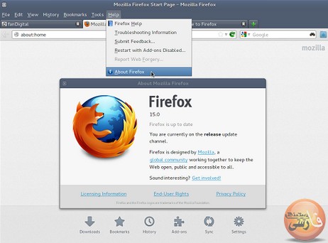 نحوه Update یا بروز رسانی مرورگر فایرفاکس
