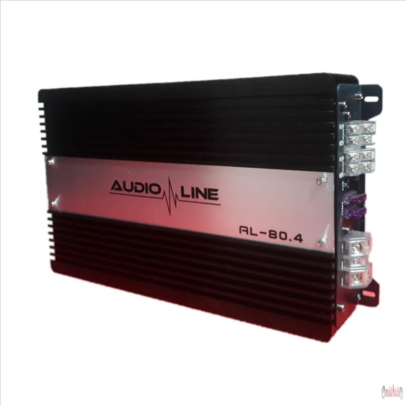 امپلی فایر 4 کانال audio line 80w سری PRO مدل AL=80.4