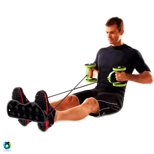ریووفلکس اکستریم-دستگاه ورزشی ریووفلکس-ورزش شکم-شبیه ساز حرکات بدنسازی-revoflex xtreme-عضلات سینه و ران