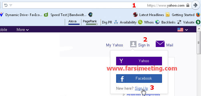 yahoofarsi-اکانت یاهو-ساخت ایمیل تصویری در ساختار جدید سایت یاهو Yahoo-آموزش ساخت ایمیل یاهو-
farsimeeting.com-یاهو فارسی-farsiyahoo-فارسی یاهو-farsiyahoo